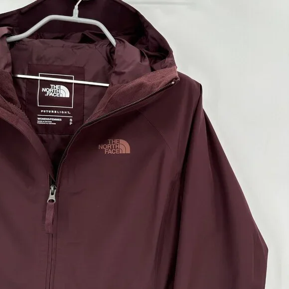 The North Face Hikesteller FUTURELIGHT Parka size S Women's Root Brown (Purple) - Picture 3 of 12